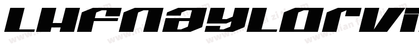 LHFNaylorville Regular字体转换